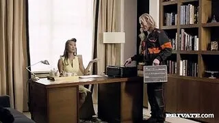 Sharon Lee Gets Takes A Cumshot To Her Big Tits