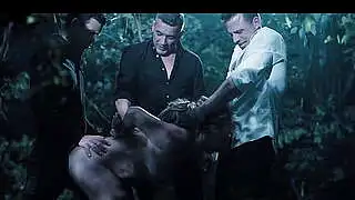 Asian Slut Gangbang - Japanese Girl With Big Tits Gets Used Like A Fuckdoll In The Woods Freeze Fetish