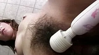Bushy Pussy Japanese Screamings During Hard Fuck