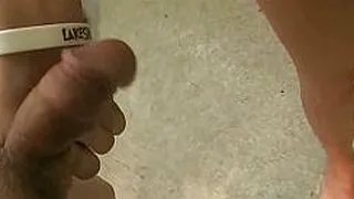 Asian guy is made so happy he deposists a cumshot on her big natural tits