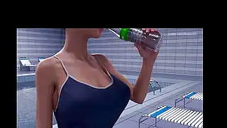 3D Hot Asian POV Breast Expansion Big Tits w  Sound added