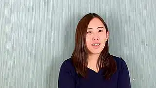 Chika 1. Chubby cute Japanese with big tits talks about her sex experience. Amateur fat Asian enjoys masturbation with fuck toy. BBW POV OSAKAPORN