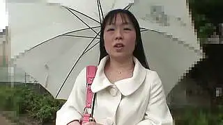 Sloppy creampie for the Asian milf who loves toys and fucking thats a bit weird
