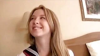 Slutty Young Student Sunny Lane Gets Her Tiny Twat Noodled By Asian!